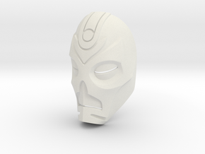 Dragon Priest Mask (Smooth) in White Natural Versatile Plastic