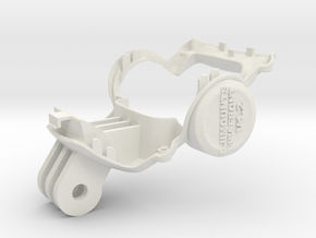 DJi FPV Front Mount (Top only) in White Natural Versatile Plastic