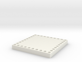 Base for MODULO in White Natural Versatile Plastic