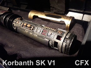 Vengeance Chassis for Korbanth SK V1 CFX (2019) in Tan Fine Detail Plastic