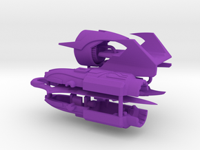TFP Megatron's fusion cannon (dark energon) in Purple Processed Versatile Plastic