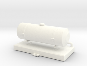 FA20008 Fuel Tank (Tamiya Wild One, FAV) in White Processed Versatile Plastic