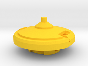 Beyblade Spin Cutter | Anime Blade Base in Yellow Processed Versatile Plastic