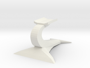 Ship Stand in White Natural Versatile Plastic