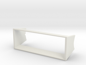 MI 200 Display Stand in White Natural Versatile Plastic