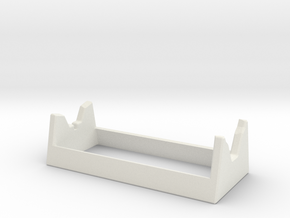 GM 144 Display Stand in White Natural Versatile Plastic