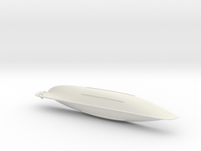 Hercules Hull Bottom in White Natural Versatile Plastic