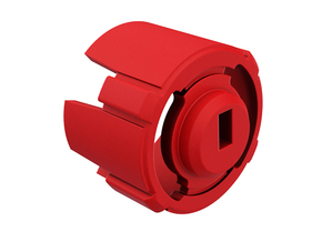 1inch chassis SP Connector Holder in Red Processed Versatile Plastic