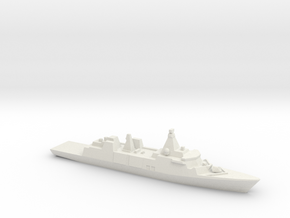 Type 31 Frigate (2020 Impression), 1/1800 in White Natural Versatile Plastic