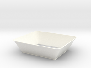 Korntank US-Style für Mähdrescher in White Processed Versatile Plastic: 1:32