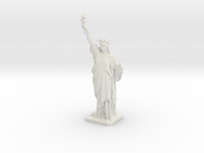 Statue of Liberty 500mm (extra large) in White Natural Versatile Plastic