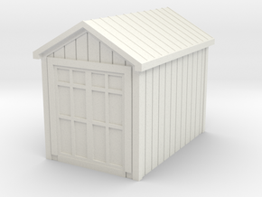 8x12 shed in White Natural Versatile Plastic