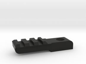 KWC uzi tiny picatinny front sight rail in Black Natural Versatile Plastic