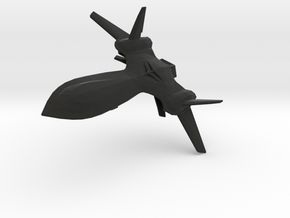 X-Men Jet (Blackbird) 1/144 in Black Natural Versatile Plastic