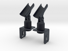 Sanyo Boombox Microphone Holders (pair) in Black PA12