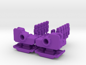 Crossfire Hands (Brute variant) in Purple Processed Versatile Plastic
