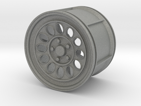 Totem Automobili Wheel - Half Stud offset in Gray PA12