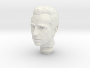 Mego Humphrey Bogart 1:9 Scale Head in White Natural Versatile Plastic