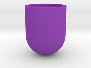 1VialHolderBottom Fixed in Purple Processed Versatile Plastic: Medium