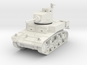 PV27F M3 Stuart Light Tank (1/32) in White Natural Versatile Plastic