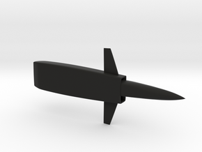 Fairchild-Republic AFTI Fighter Concept in Black Natural Versatile Plastic