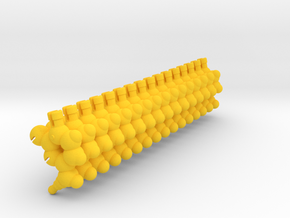 Cytosine piece at 100% scale (bundle of 16) in Yellow Processed Versatile Plastic