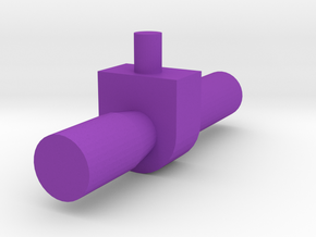 Mini Fusion Cannon in Purple Processed Versatile Plastic