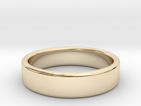 Straight Profile Ring in 14K Yellow Gold: 8 / 56.75