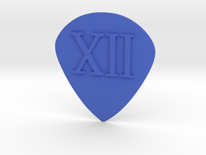 0.4 Ultra-Thin Pick (for 12-string guitar) in Blue Processed Versatile Plastic