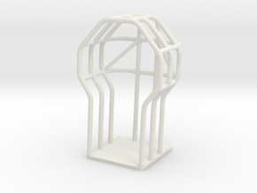 Rollcage Design 3 in White Natural Versatile Plastic: 1:32