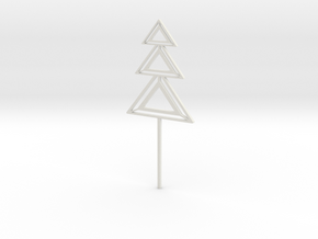 Plant Climber - ChristmasTree in White Natural Versatile Plastic