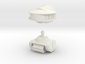 Eyebot Mk1 surveilance droid (small) in White Natural Versatile Plastic