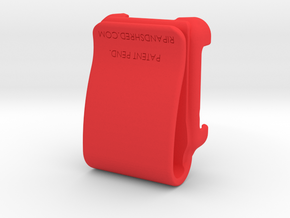 Apple Watch - 42mm Clip On in Red Processed Versatile Plastic