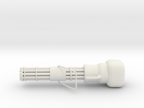 Gatlinggun in White Natural Versatile Plastic