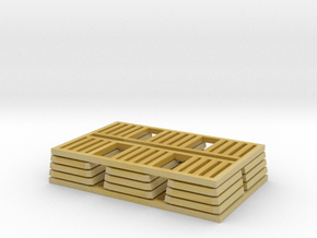 'N Scale' - Lobster Trap in Tan Fine Detail Plastic