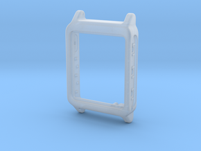 Pebble 2 Smartwatch Replacement Case | new shape in Clear Ultra Fine Detail Plastic