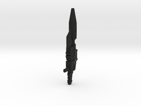 Springer gun in Black Natural Versatile Plastic