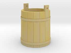 18th Century Pale or Bucket 1/35 in Tan Fine Detail Plastic