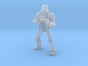First Trooper A4 in Clear Ultra Fine Detail Plastic