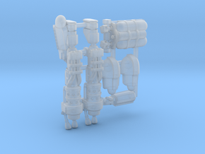 Backdraft Trooper Gear in Clear Ultra Fine Detail Plastic