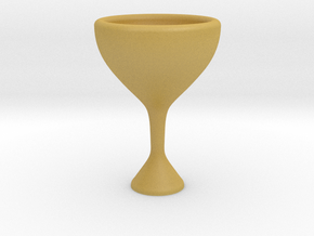 Pythagorean Cup in Tan Fine Detail Plastic