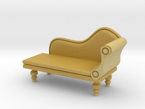 Victorian Lounge in Tan Fine Detail Plastic