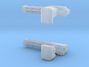 Rotary Arms in Clear Ultra Fine Detail Plastic