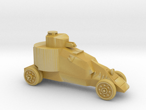 Benz-Mgebrov Armoured Car (6mm - 1/285) in Tan Fine Detail Plastic