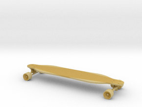 Mini Longboard in Tan Fine Detail Plastic