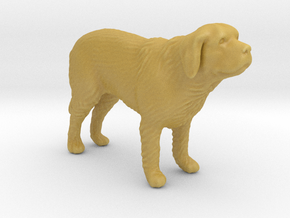  1/22 St Bernard Standing in Tan Fine Detail Plastic