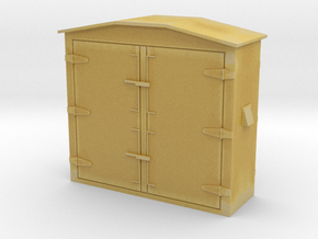 12 Way Relay Box in Tan Fine Detail Plastic