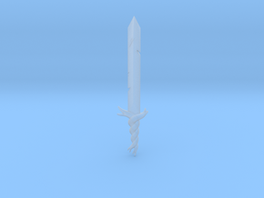 Adventure Time Sculpture Finn's Sword in Clear Ultra Fine Detail Plastic