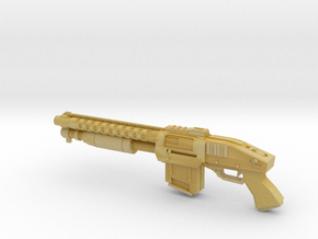 Zx76 Double Barrel Shotgun 1:14 scale in Tan Fine Detail Plastic