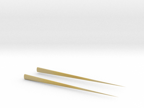 Chopsticks in Tan Fine Detail Plastic